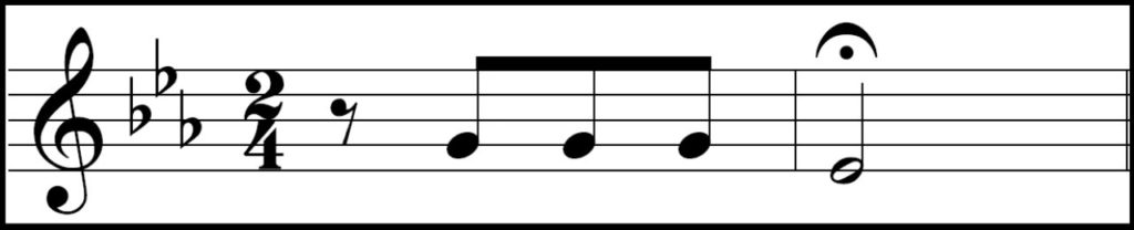 Beethoven 5 Motif